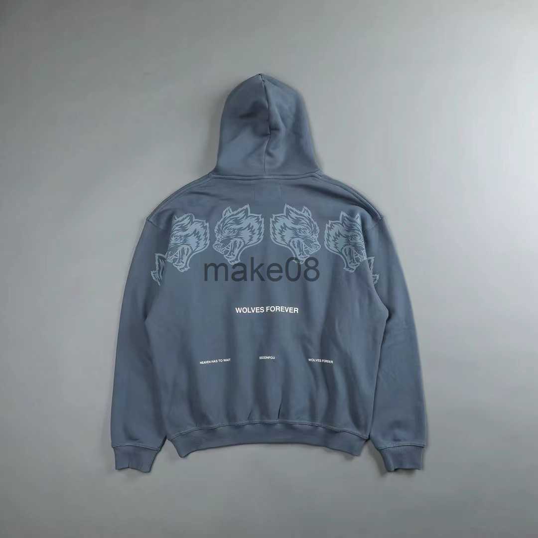 

Men' Hoodies Sweatshirts DARC SPORT Wolves Print Autumn Winter Fleece Warm Men Hoodies Sweatshirts Fashion Streetwear Casual Men' Pullovers Tops J230629, Black