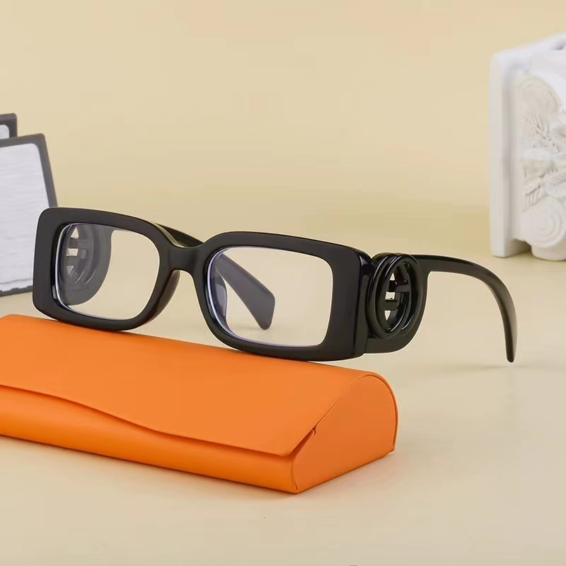 European and American new fashion square frame sunglasses women&#039;s personality small frame sunglasses men&#039;s cross-border glasses wholesa-image-880371986