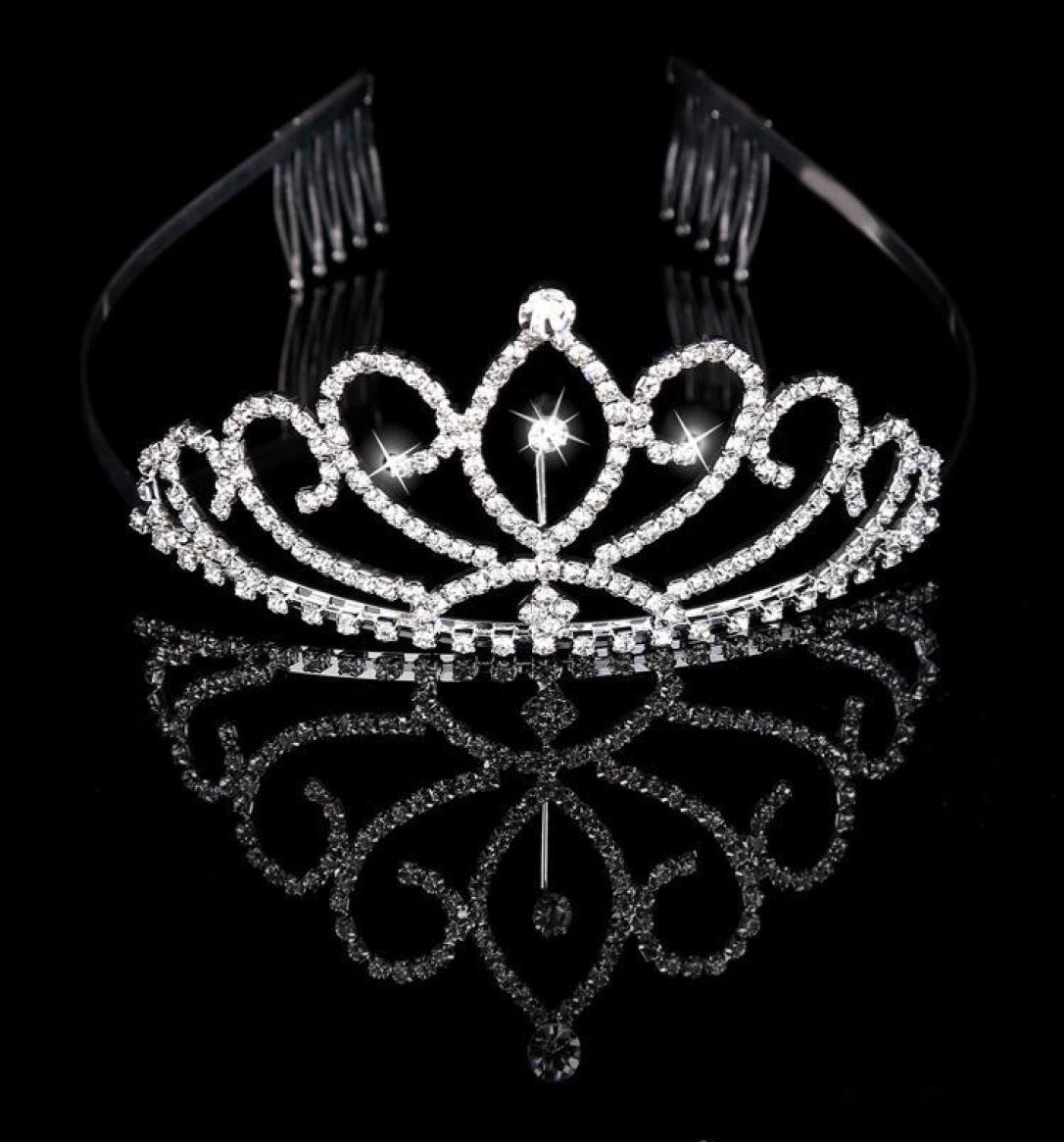 

Bridal Tiaras Crowns With Rhinestones Bridal Jewelry pageant 2019 Evening Prom Party Performance Pageant Crystal Wedding Tiaras Ac3332904