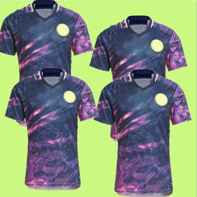 

2023 Colombia L.DIAZ Mens Soccer Jerseys National Team DUVAN CURDRADO BORRE SANCHEZ Away Adult Football Shirts
