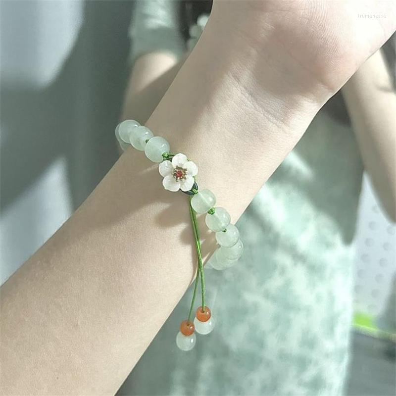 

Charm Bracelets Stone Hand Chain Rope Bracelet Colorful Beaded Girls Gift