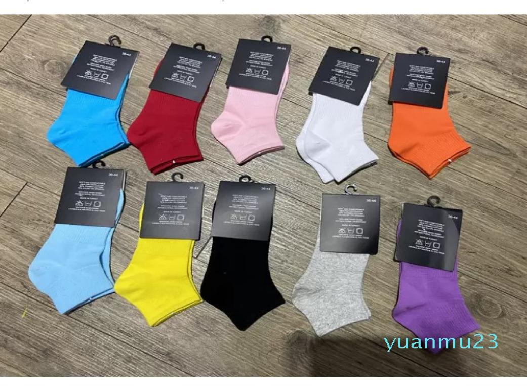

2023High Quality Ankle Socks Streetstyle Printed Candy Colors Cotton Short Socks For Men Women7197959, Blue