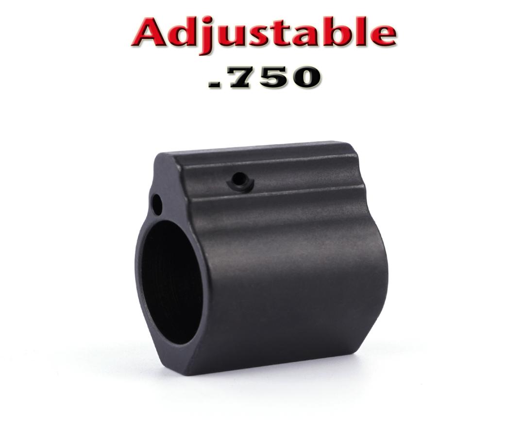 

High Quality Steel Low Profile 750 Adjustable Gas Block 556 2231526165, Black