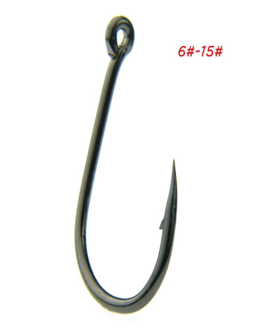 

1000pcslot 10 Sizes 615 Black Ise Hook High Carbon Steel Barbed Fishing Hooks Pesca Tackle Accessories A0176574367