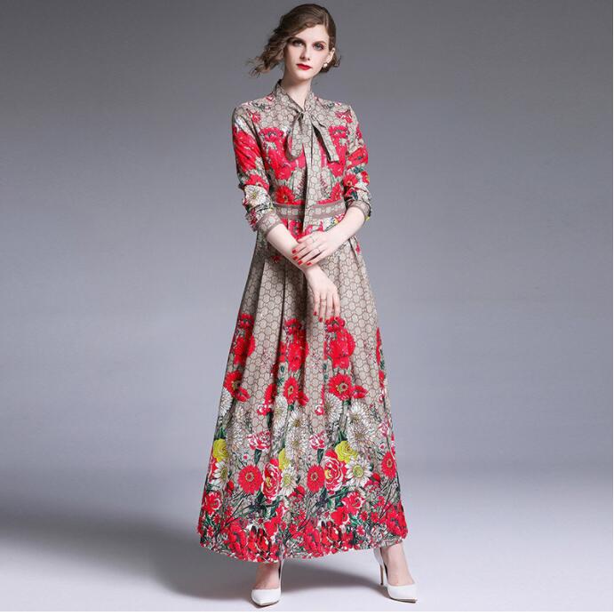 

Women Dress Summer Luxury Letter Designer Long Sleeve Stand Collar Plaid Party Work Business Shirt Dresses Clothing, 05