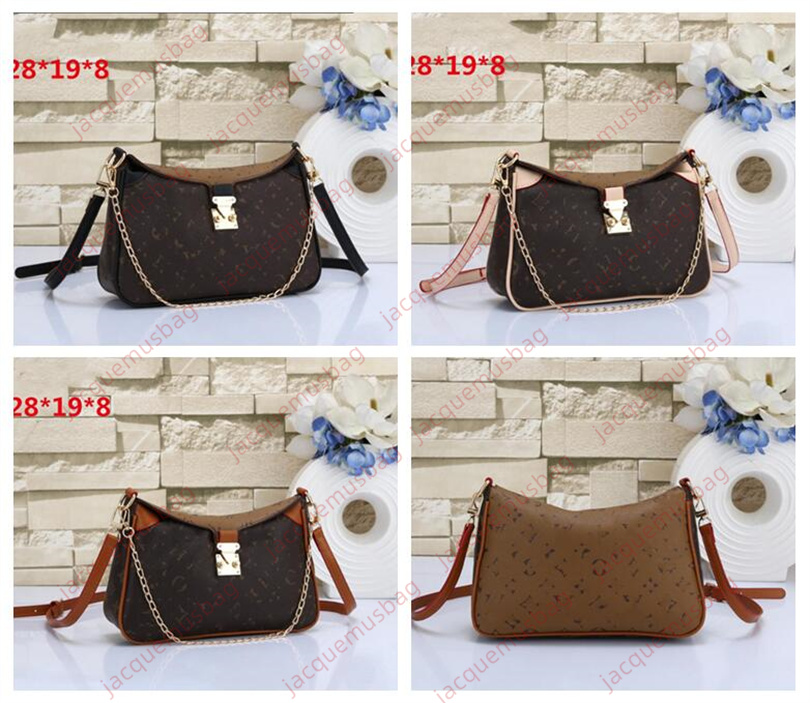 

S-lock chain bag designer L underarm handbag women Shoulder crossbody bags Luxury lady wallet Hobo purses leather monograms vintage Satchels Vll dhgate Sacoche, 2#