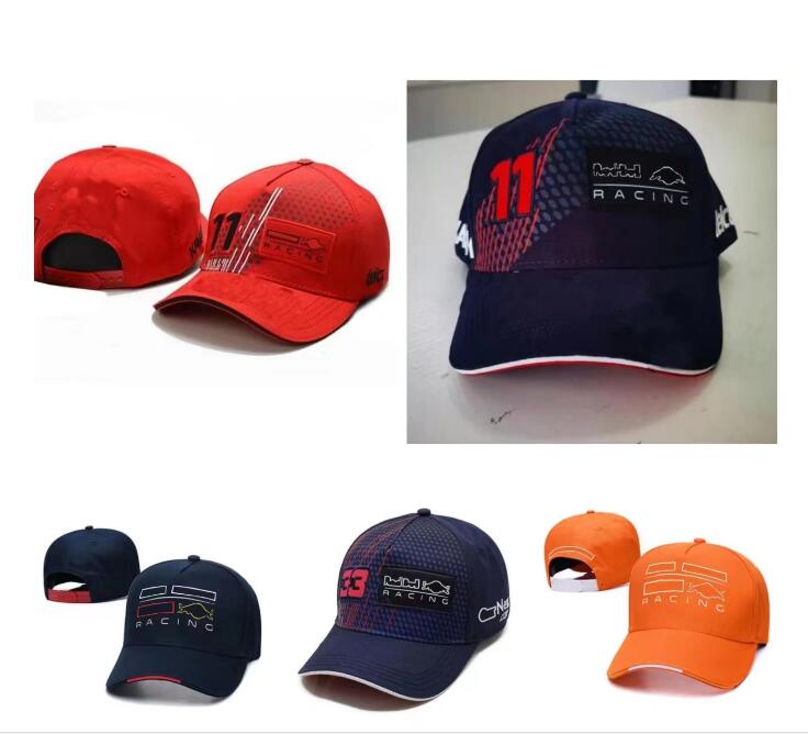 

F1 racing hat new full embroidered logo sun hat, baseball cap