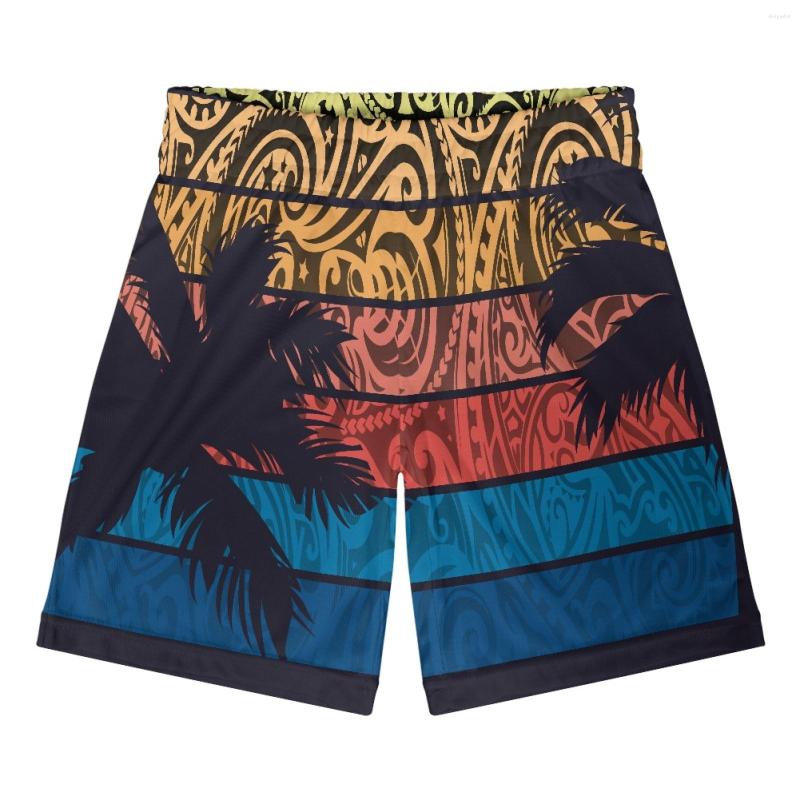 

Men's Shorts Polynesian Tribal Samoan Totem Tattoo Samoa Prints Summer Breeches Casual Sweat Men Classic Brand Clothing Beach, Hdrg01170bz19