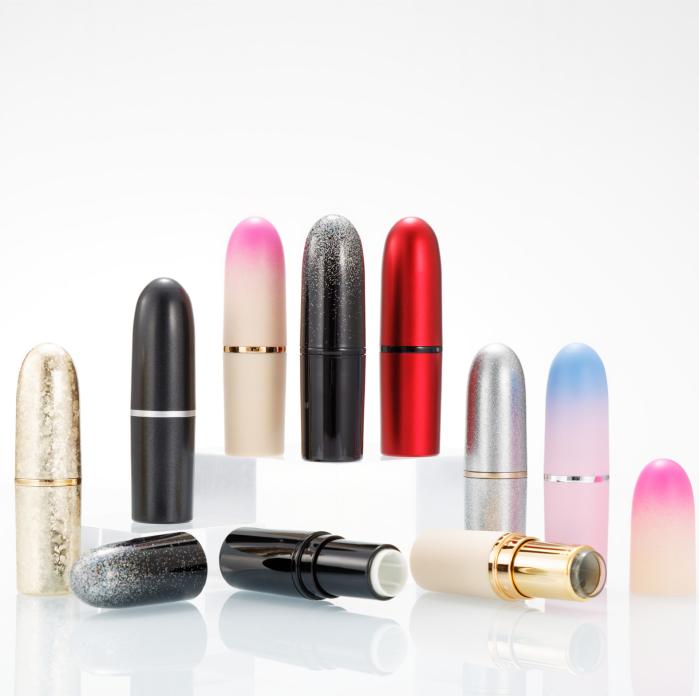 

Bullet Shape Empty Lipstick Lip Balm Tube 121 mm Lip Gloss Container Rotating DIY Handmade Holder9318631