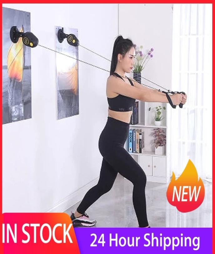 

Rope Trainer Rope Pull Exercise Machine Resistance Bands with Handles Trainer Suction Cup Home Fitness Pilates Rope Gym 1PCS 201219948477