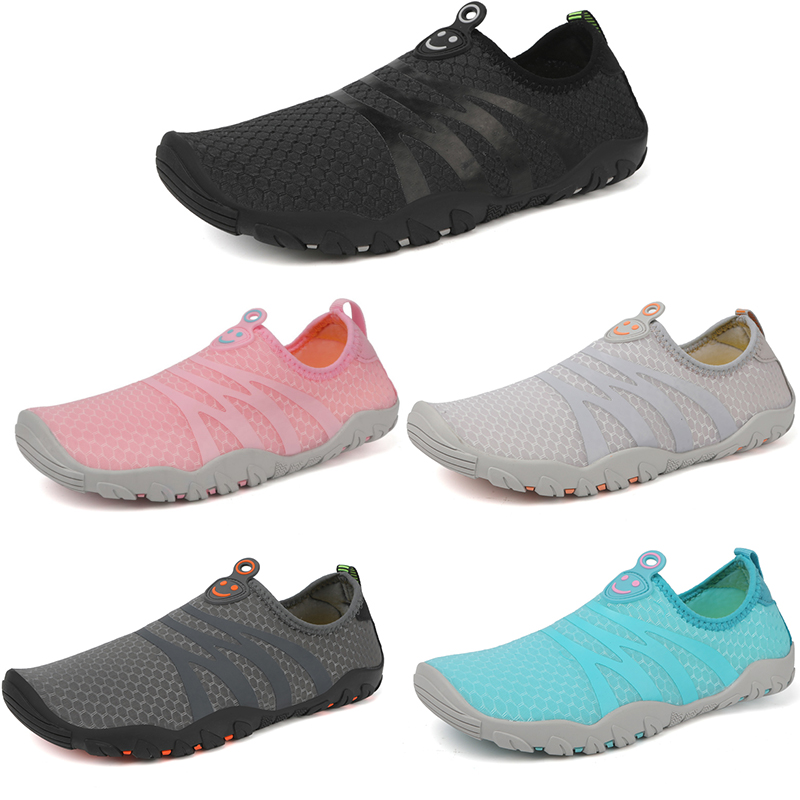 

2023 Anti-slip wear resistant beach casual shoes men black blue pink orange trainers outdoor for all terrains