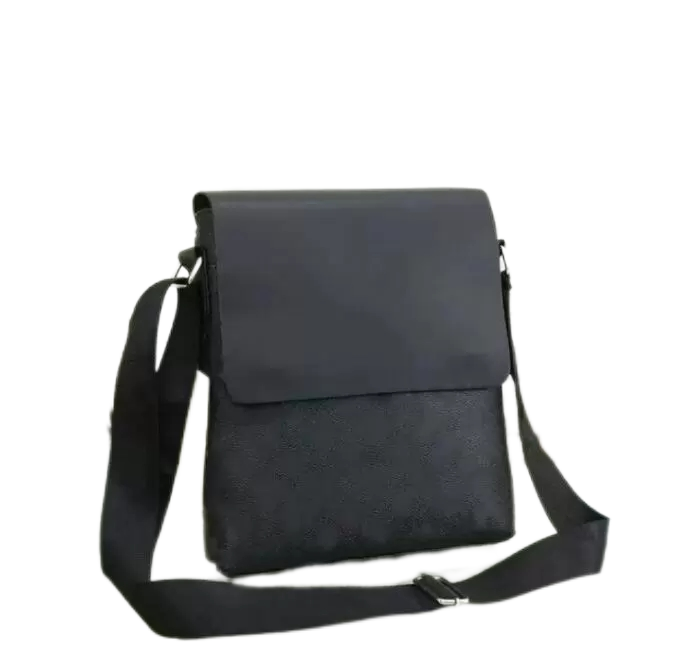 

Casual Luxury Designer Fashion Mens Handbags Purses Bag Leather Shoulder Crossbody Bags Men Print Plaid Flower Purse Clutch Male Strap Belt Small Messenger 186, 24*5*27cm