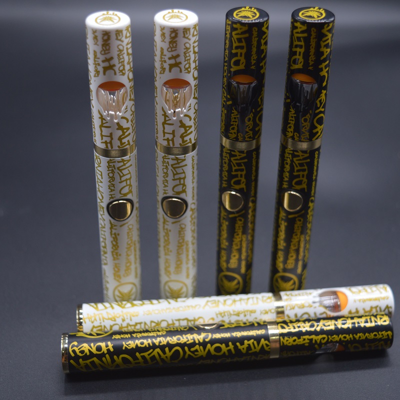 

California Honey Vape Disposable Vape Pen Device 1.0ML Pods Packaging bags Rechargeable 400mah Battery E Cigarettes Vapes Thick distillate Oil Vaporizer Pens