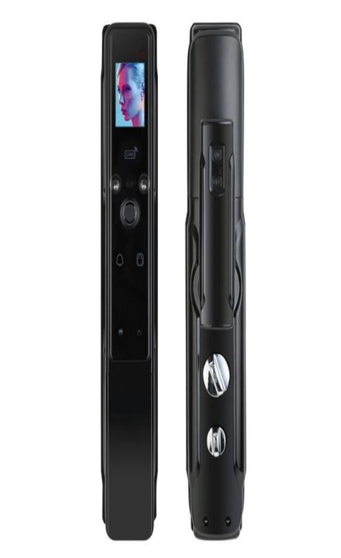 

Antitheft Smart Door Lock Face Recognition Fingerprint Automatic Password black3777432