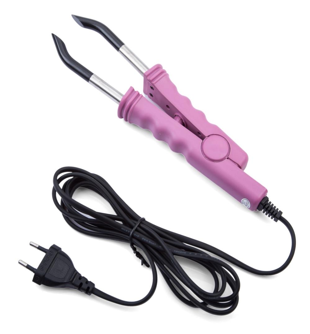 

1 PCS Temperature Control Iron Heat Keratin Hair Extensions Tools Mini Iron Fusion Connector5601656