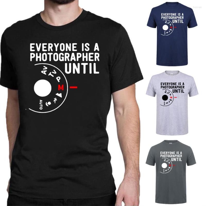 

Men's T Shirts I Shoot People Camera Art Love Pography Men Shirt Everyone Is Pographer Until Oversized Novelty Funny T-Shirt Cotton Tee, Army green