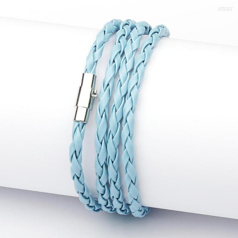 

Strand 2023 Fashion Color Style Nylon Magnet Clasp Dating Men And Women Bracelet Banquet Daily