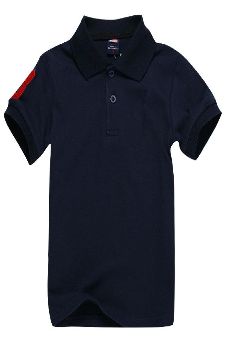 

Children Polos t Shirt Kids Lapel Short sleeves Baby Polos Tshirt Boys Tops Clothing Embroidery Tees Girl Cotton shirts Navy Blue9096535, Red