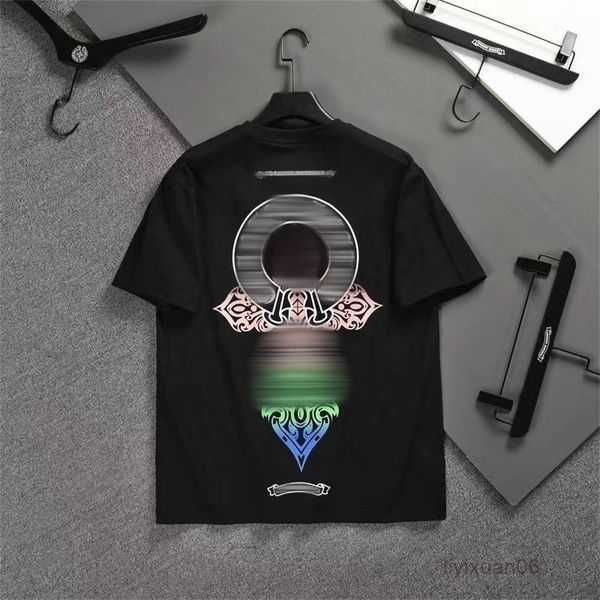 

Designer Mens t Shirt Chrome Summer Sweatshirts Heart Ch Short Sleeve Shirts Loose Hip Hop Chromees Hearts Fashion Tops Horseshoe Sanskrit Cross Tees 7 5BDR, Leopard print