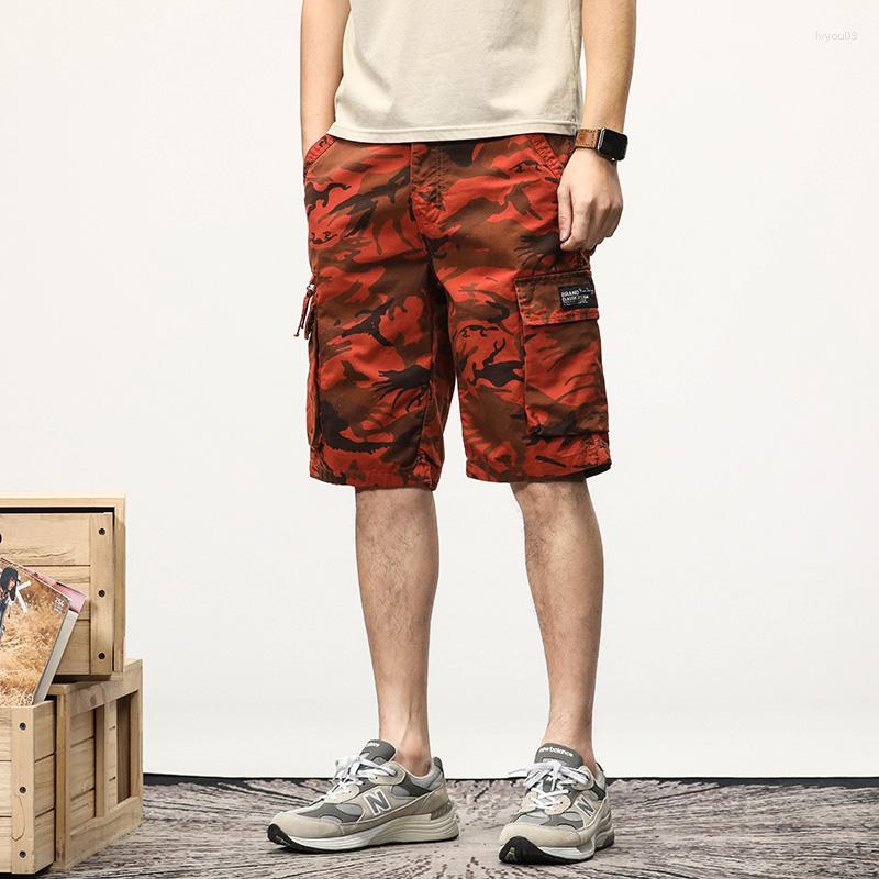 

Men's Shorts Men Camouflage Tactical Cargo 2023 Summer Cotton Quick Dry Sports Brand Loose Pocket Military, Khaki