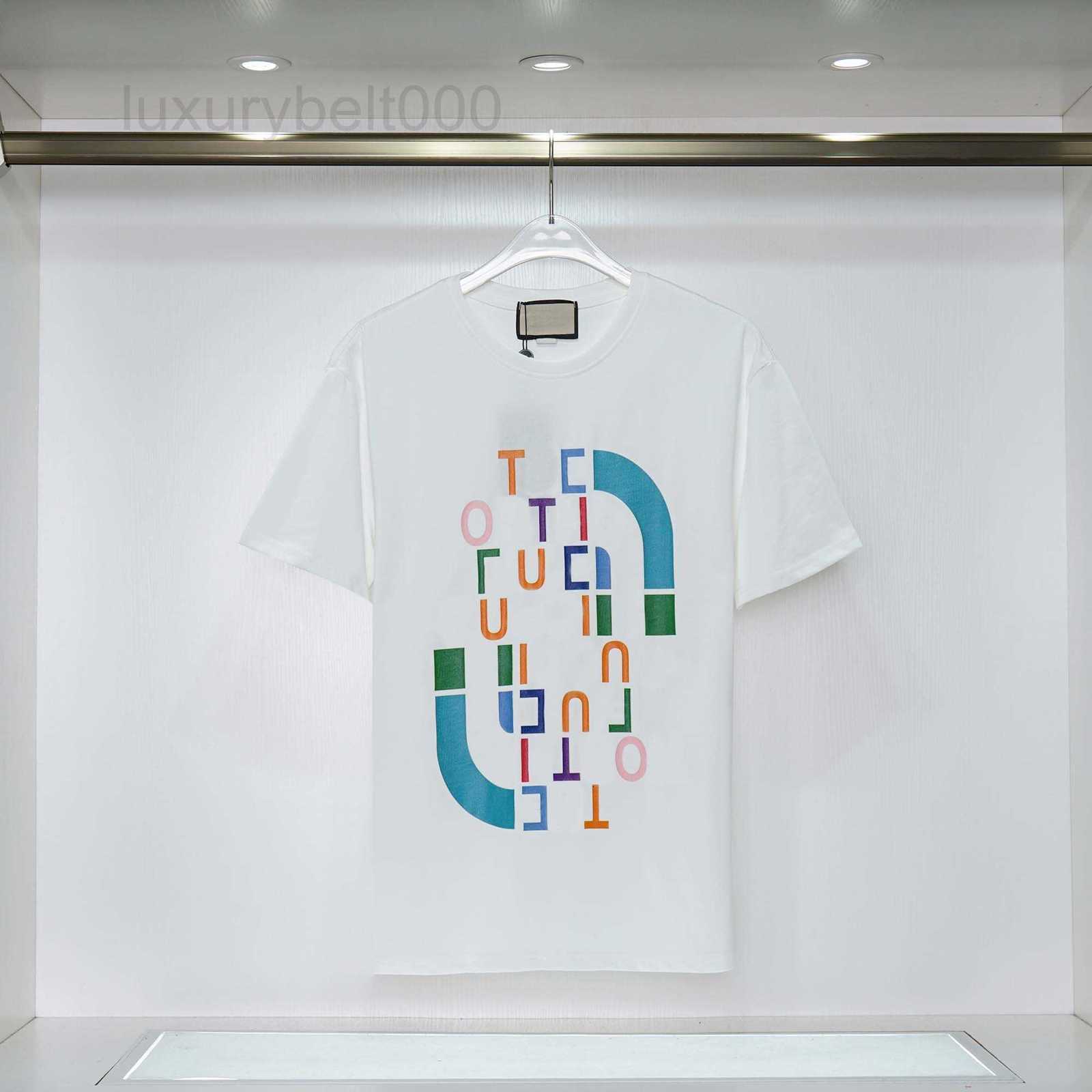 

Men's T-Shirts Designer T Shirt Slim Fit Short Sleeve Cotton Breathable Tee Top Design Luxury Letters Print Shirts 2023 Summer High Street Casual Mens Clothing D6UW