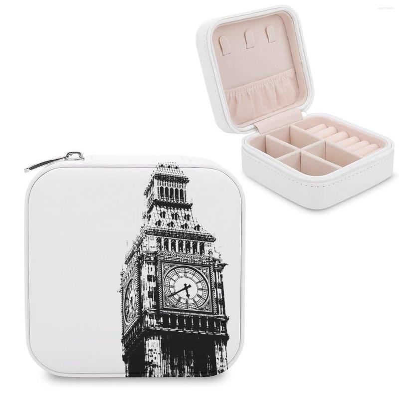 

Jewelry Pouches Big Ben - Of Westminster London Storage Box Personalised Jewellery Wedding Bridesmaid Friends Gift Case For