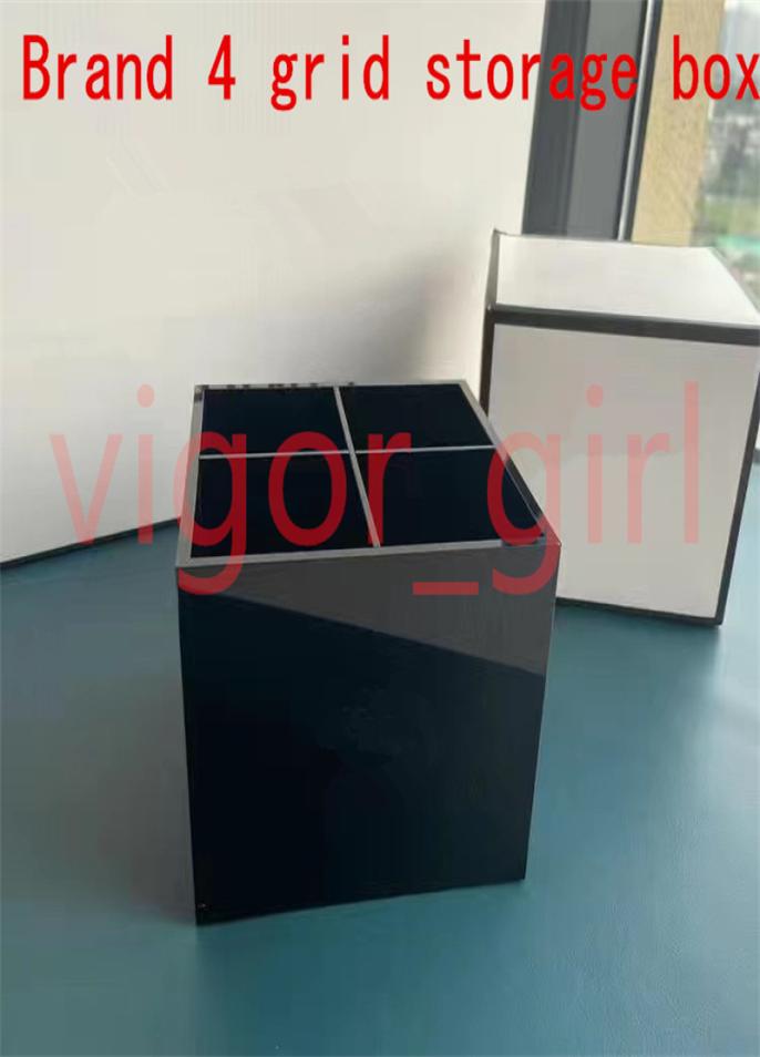 

Whole Brand Cosmetic Organizer Holder Acrylic make up Box Big Makeup Tools Makeup Brush Desktop Storage Case bags for Weddi7962116