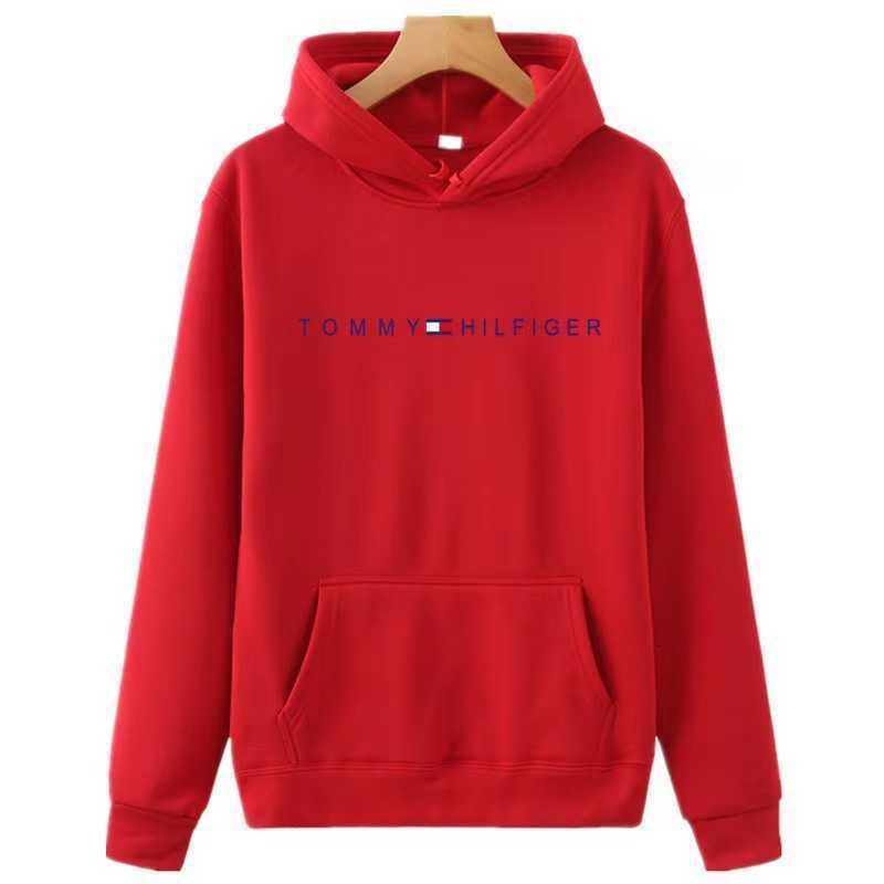 

2023 Brushed Men's Hooded Sweater Fashion Brand Special Printed Hat, Navy