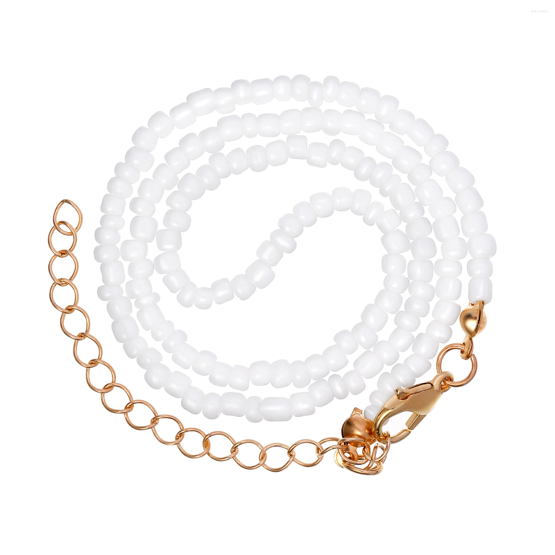 

Pendant Necklaces Creative Necklace Women Beaded Choker Fine Single-layer Decorative Jewelries Girl Simple