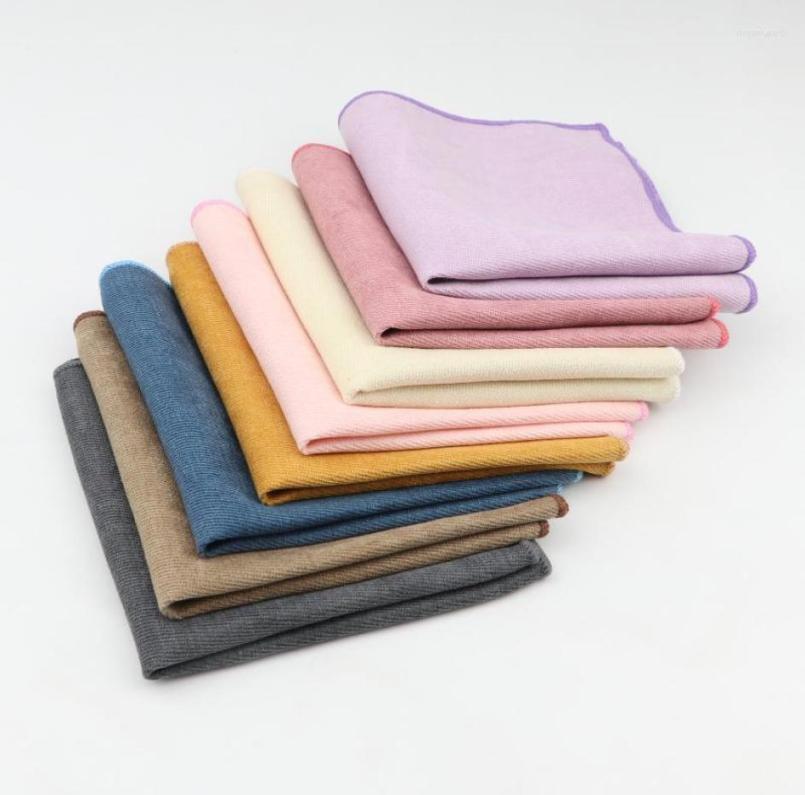 

Bow Ties Solid Soft Microsuede Handkerchiefs Woven White Pink Red Blue Pocket Square Mens Casual Pockets Handkerchief Towels3718615