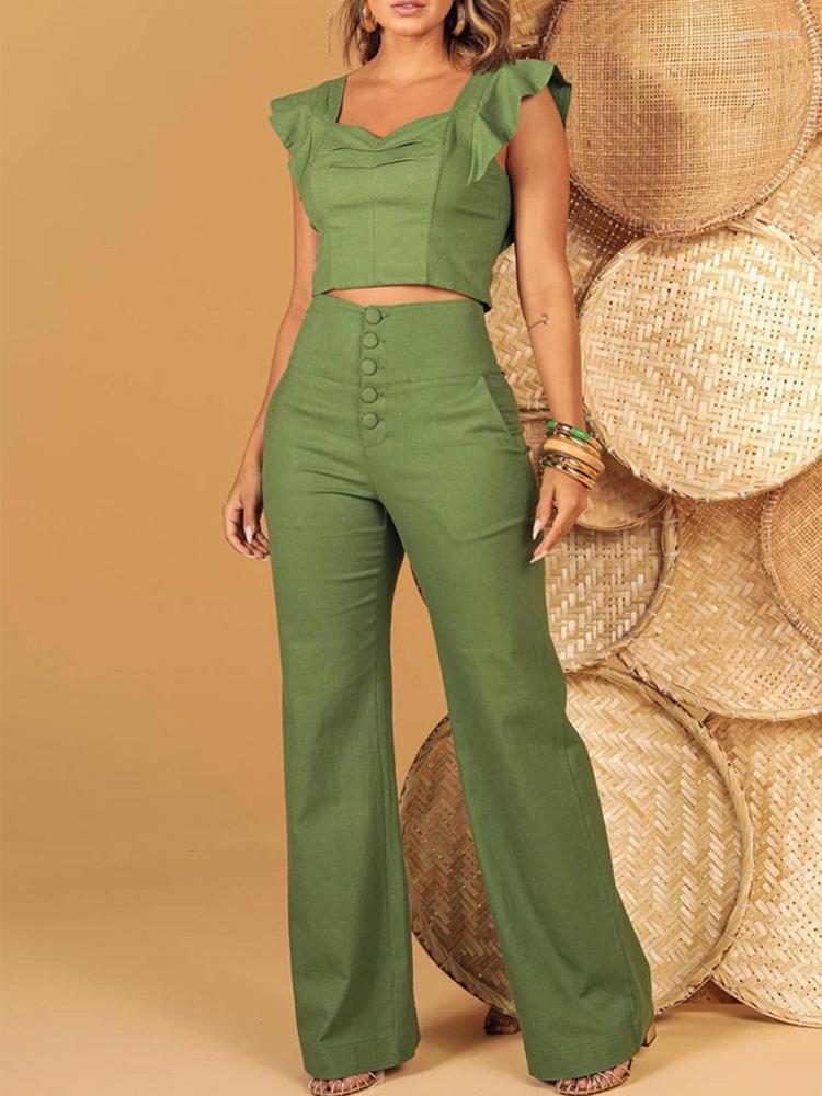 

Women' Two Piece Pants Two-piece Set Women' Top