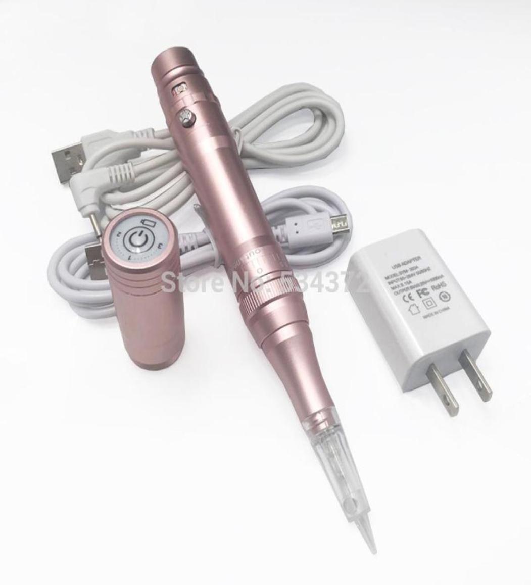 

New Professional Wireless Permanent Makeup Machine Pen Beauty Cartridge Eyebrow Tattoo Machine4991612