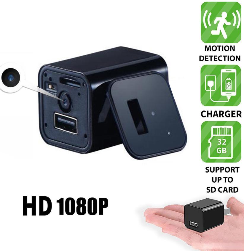 

HD 1080P Mini DV Socket Camera DVR AC Wall Charger USEU Plug DV Portable DVR Survelliance Cameras4011651