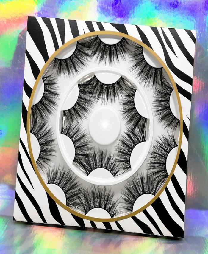 

New 8 PairsSet 8 styles 3D False Eyelashes Full Strip Eyelashes Fake Eye lashes Thick Cross Eyelash Extension Makeup8053201