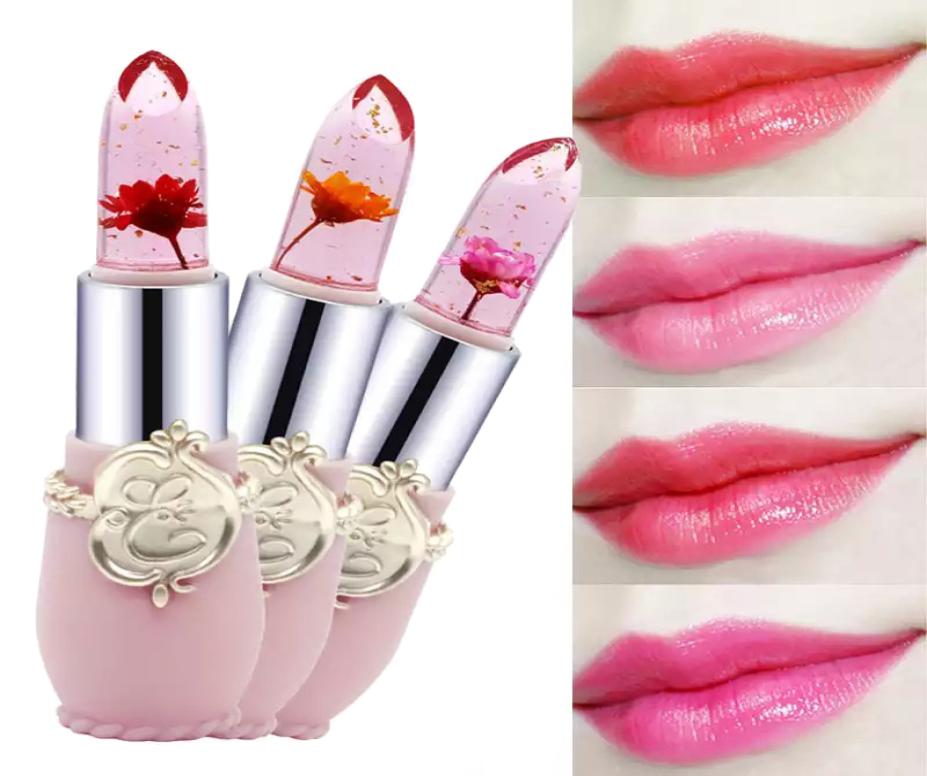 

Beauty Lipstick Moisturizing Long Lasting Flower Crystal Jelly Lipstick Magic Temperature Color Changing Lip Balm2488670, Army green