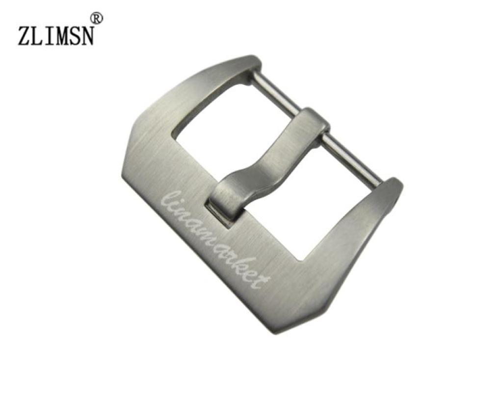 

Screw Watch Buckle ZLIMSN Brand with 18mm 20mm 22mm 24mm 26mm for Choice Pre Screwin Brushed Watchband Clasp Pin Buckle Engraved5527315