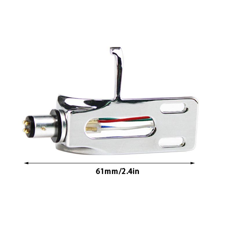 

Jeans Universal Phono Stylus Cartridge Unit Turntable Headshell for Record Player, Black