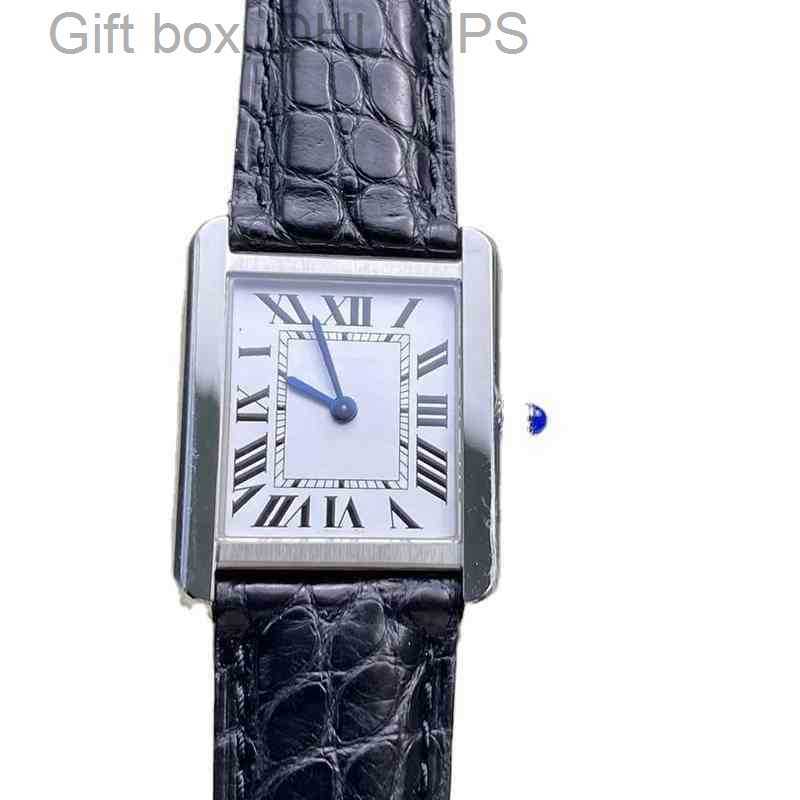 

SUPERCLONE Luxury watch Tank Cart fashion women High Quality 24mm Dial Mechanical Movement Watch Waterproof, White