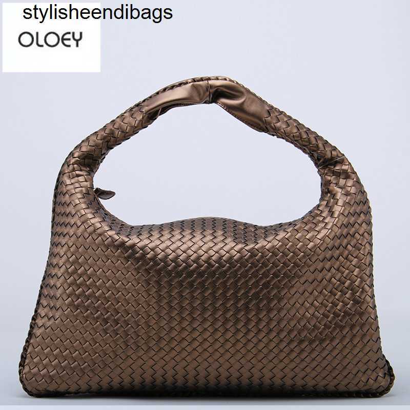 

Totes OLOEY New classic women woven Star model imitation sheepskin dumpling Casual fashion shoulder bag Large capacity handbag stylisheendibags, Orange