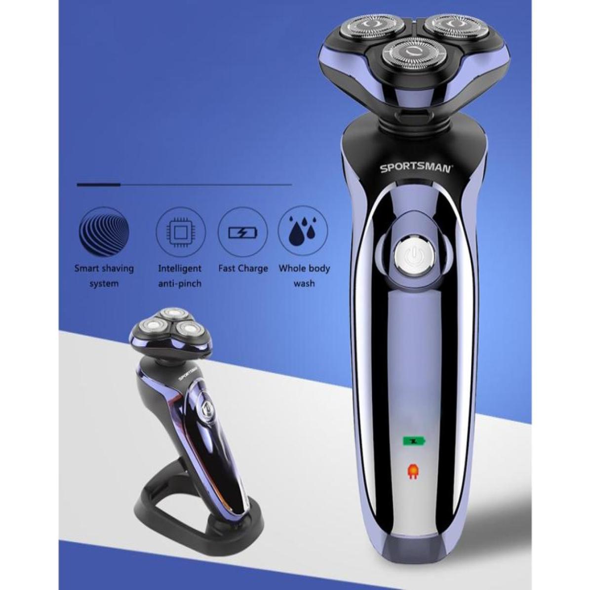

4D Digital Display Multifunction Electric Shaver Wet Dry Electric Razor For Men USB Rechargeable Waterproof Beard Shaving Tool4288895
