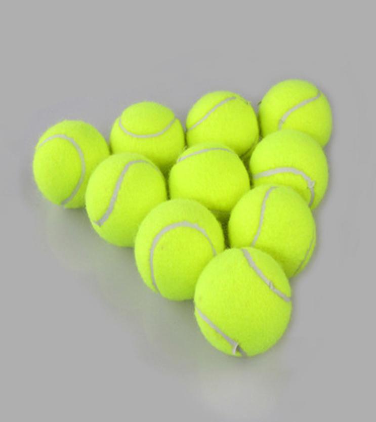 

New Outdoor Sports Training Yellow Tennis Balls Tournament Outdoor Fun Cricket Beach Dog Sport Training Tennis Ball for 8557833