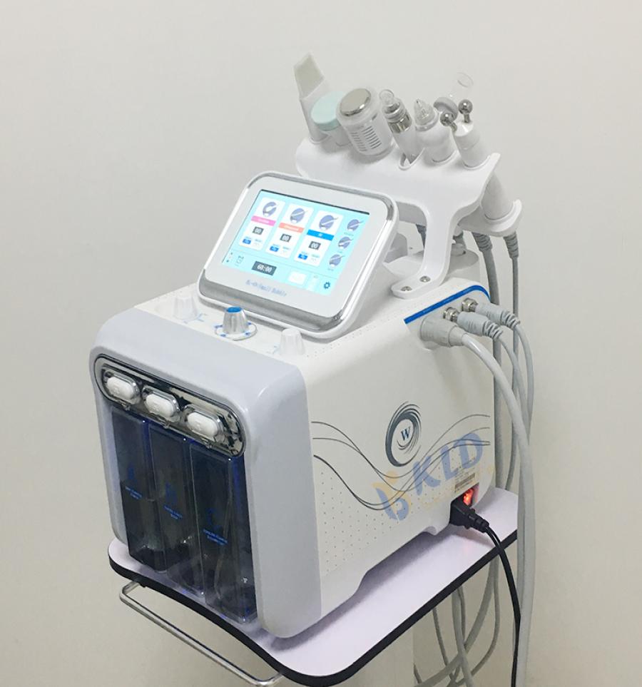 

6in1 H2O2 facial deep Oxygen Jet CLeaning and peeling beauty machine CE certified can be used in salons3596846