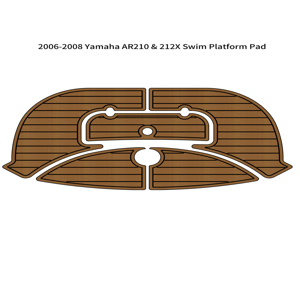 

2006-2008 Yamaha AR210 212X Swim Platform Pad Boat EVA Foam Teak Deck Floor Mat
