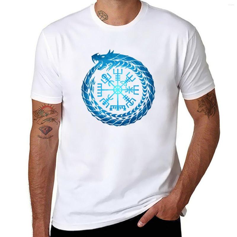 

Men's Tank Tops Vegvisir Jormungandr World Serpent T-Shirt Cute Clothes Black T Shirts Aesthetic Mens Casual Stylish, Gray
