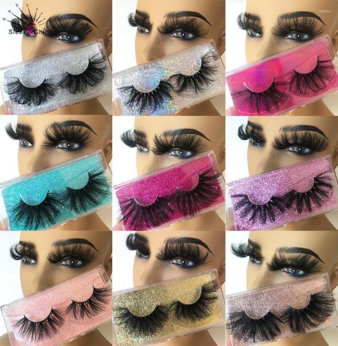 

False Eyelashes Thick Mink 30mm Fluffy Fake Lashes In Bulk Vendors Whole Dramatic Full Strip Extension Long 1 Pair3008039