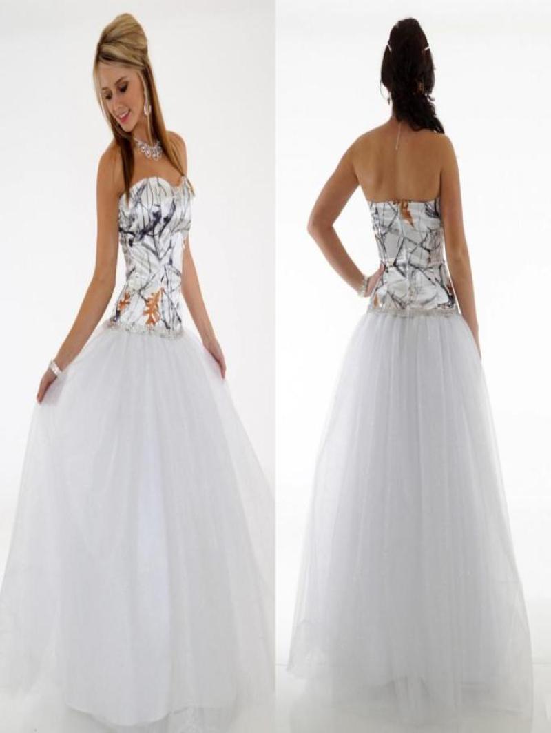 

Simple Camo Wedding Dresses Cheap Sweetheart A Line Tulle Wedding Guest Dress Bridal Gowns Floor Length Zipper Bridesmaid Dress Lo3292437, Ivory