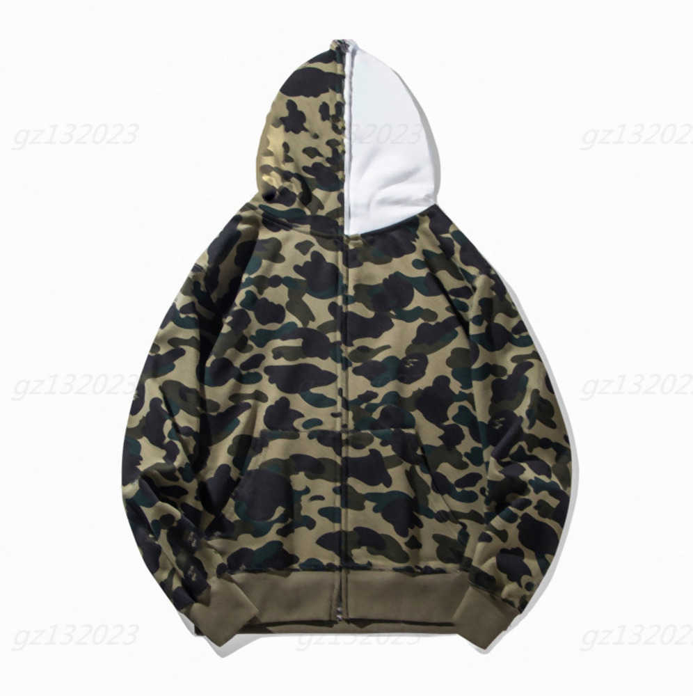 

Camouflage Zip Up Hoodie Men Camouflage Co-branded Hooded Jacket Zipper Couple Casual Sweatshirt Mens Tracksuit Jacket Tops 0607