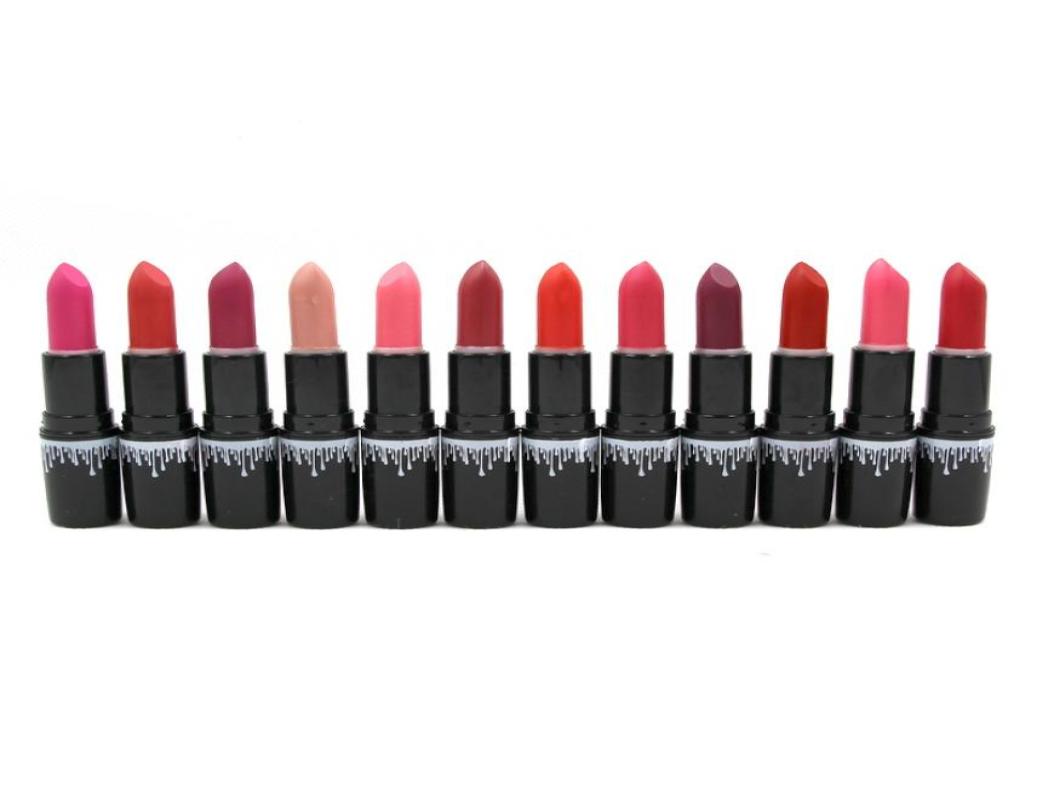 

makeup Rouge a Levre lipstick Au Fini Mat Matte Easy to Wear Natural Bright Colors Beauty Makeup Lipsticks5327701, Mixed color