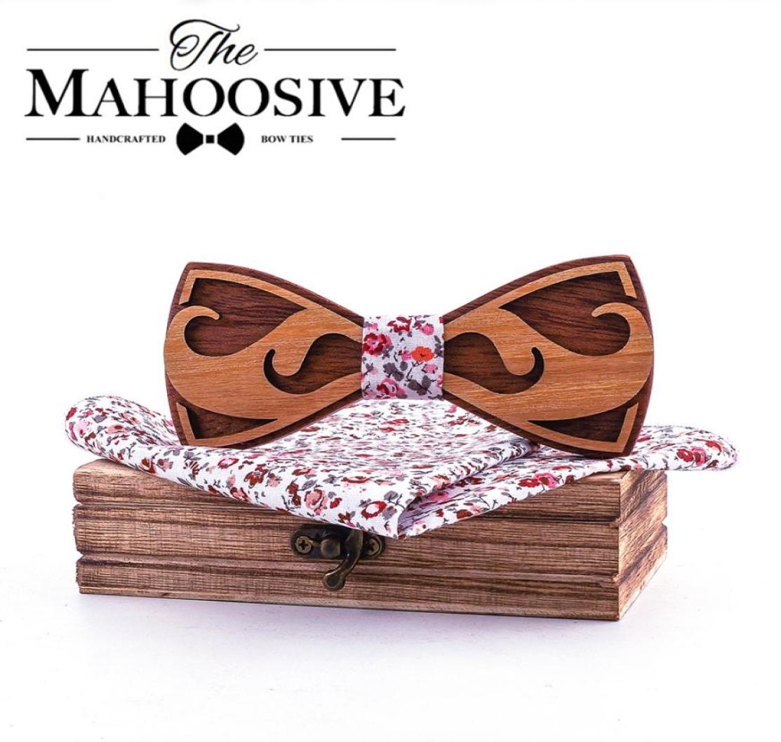 

wooden bowtie for men Fashion Wooden Bowtie Gentleman Bow Ties Handmade Color Pattern Tie Party Bow Ties Butterfly 2010271528970