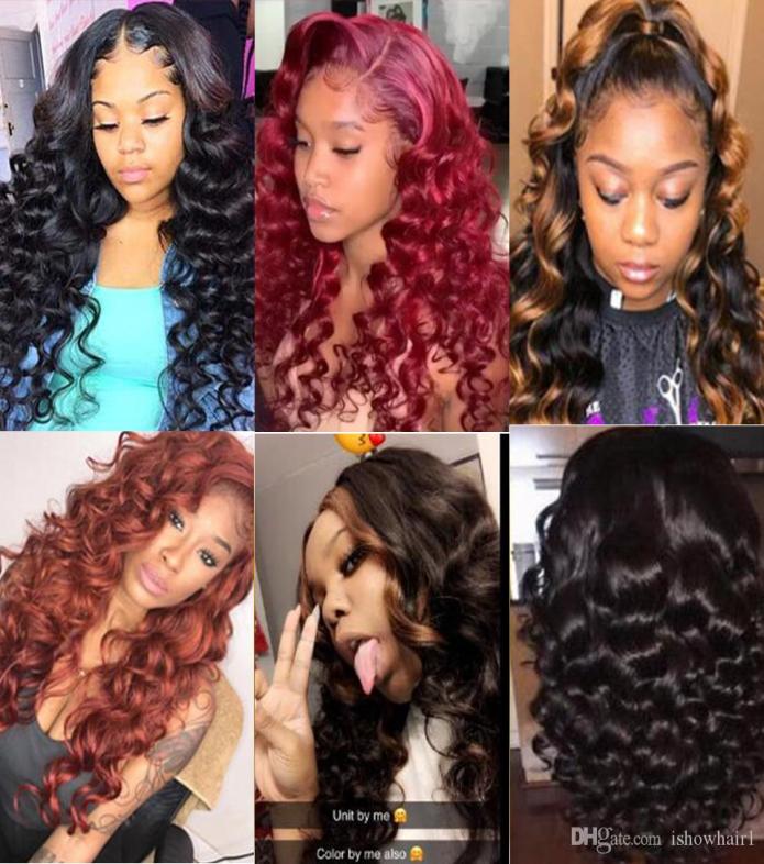 

28 32 34 40 inch Water Human Hair Wigs 150180250 Afro Kinky Curly Loose Deep Yaki Straight Lace Frontal Wig Human Hair Lace Fro8156001, Auburn